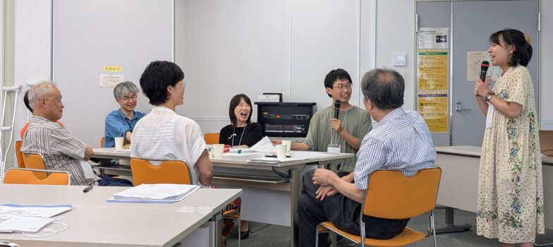 哲学対話をする人たちと、松川えりさん